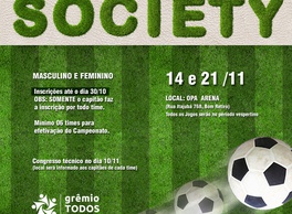 Campeonato Society- Masculino/ Feminino 2015